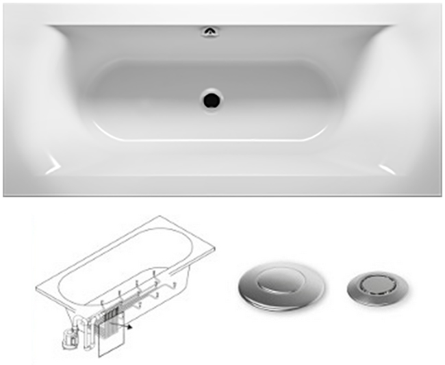 BB4600500000000_hit1 Ванна Riho Lima Santreyd - Вид №1