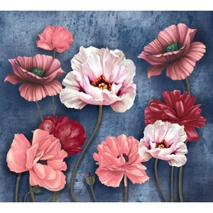 Фотообои Маковый лофт флизелиновые, 300x270 см, L13-192