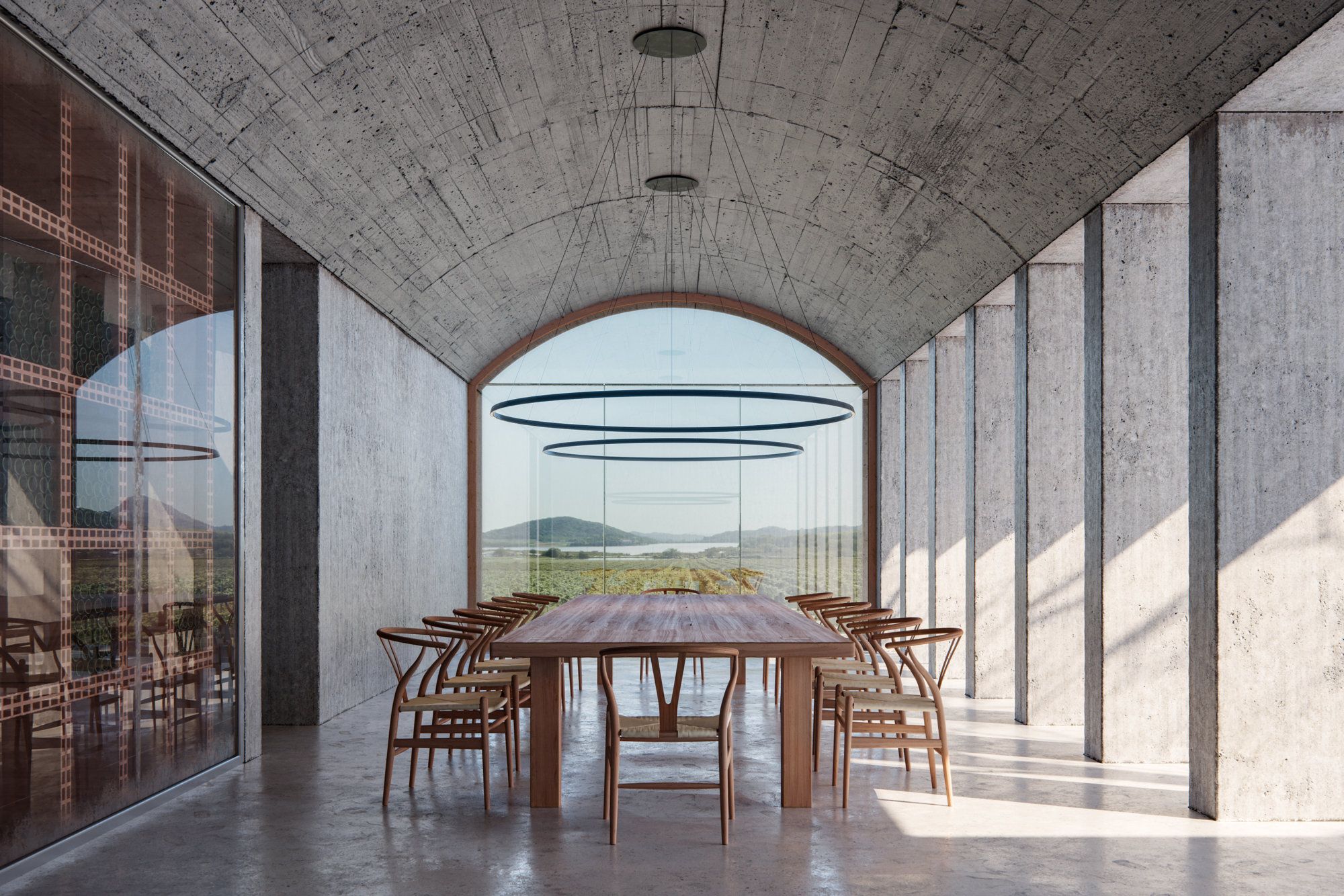 Алюминиевый светодиодный подвесной светильник LedsC4 Circular ARCH-00128860 - Вид №8