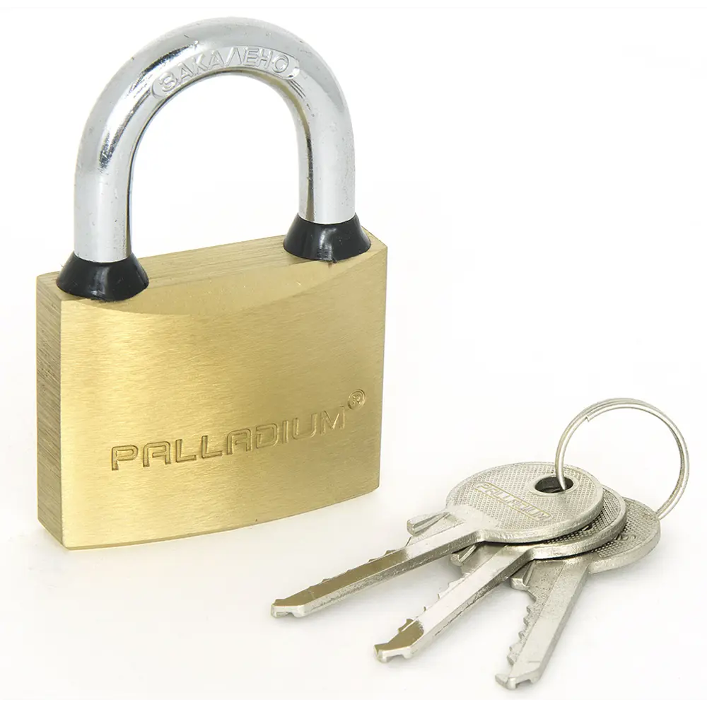 Замок навесной Palladium 301B-50 42x27 мм сталь 89400961 STLM-2112147 Santreyd 