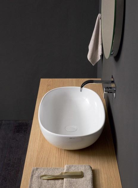 Накладная раковина на столешницу  овальная Nic Milk sun-id-1473292 - Вид №3