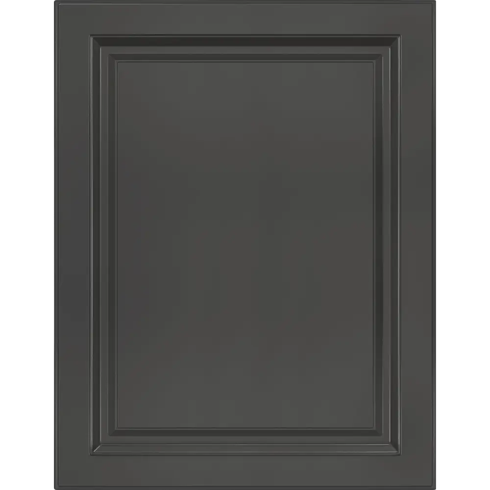 Фасад со стеклом Мегион 39.7x102.1 см Delinia ID МДФ цвет тёмно-серый 82309081 STLM-2065512