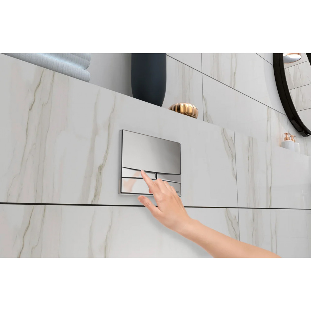 040051 Кнопка F1 (Frame) белая, для инсталляции NOVUM  Berges АТОМ 410  - Вид №5