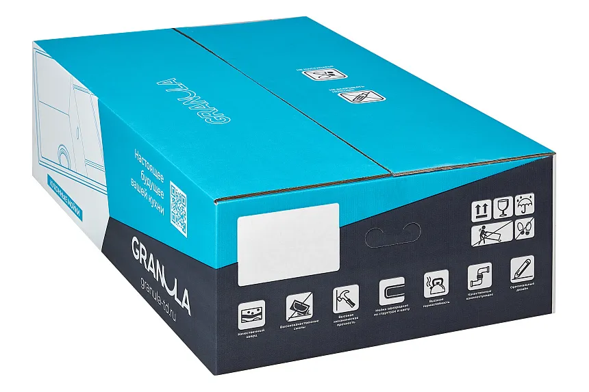 8002, ПИРИТ, кухонная мойка, кварц GRANULA 8002-ST225 - Вид №2