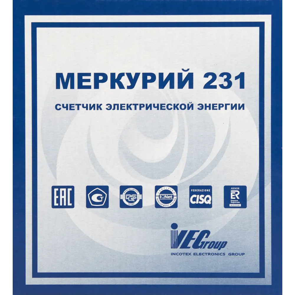 Счетчик электроэнергии Меркурий 231 АТ-01I с цифровым дисплеем 82171270 STLM-1105483 - Вид №4