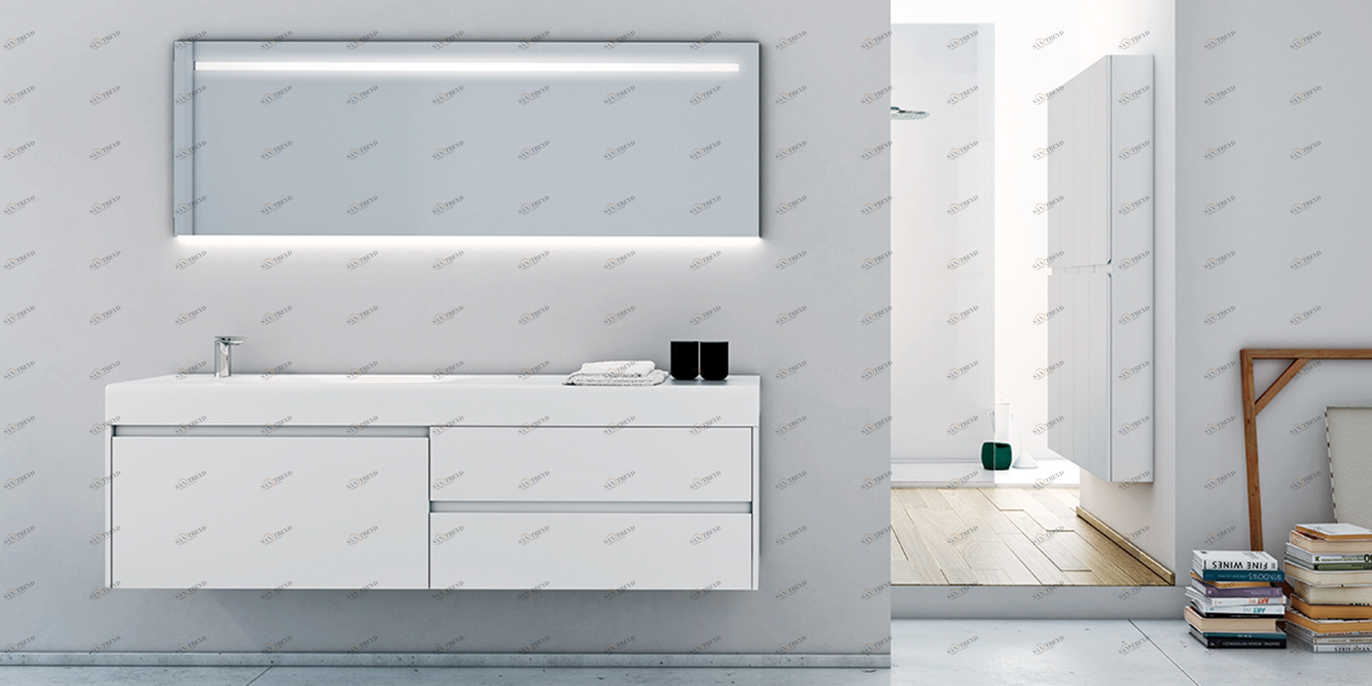 Подвесной модуль с 3 ящиками ST757 Inbani Strato