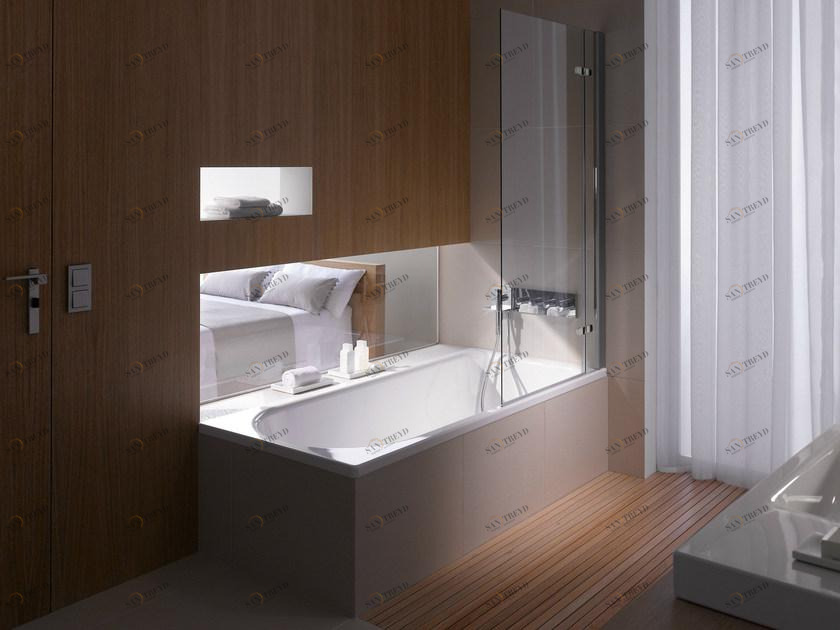 Bette Эмалированная стальная ванна с душем sun-id-1392104