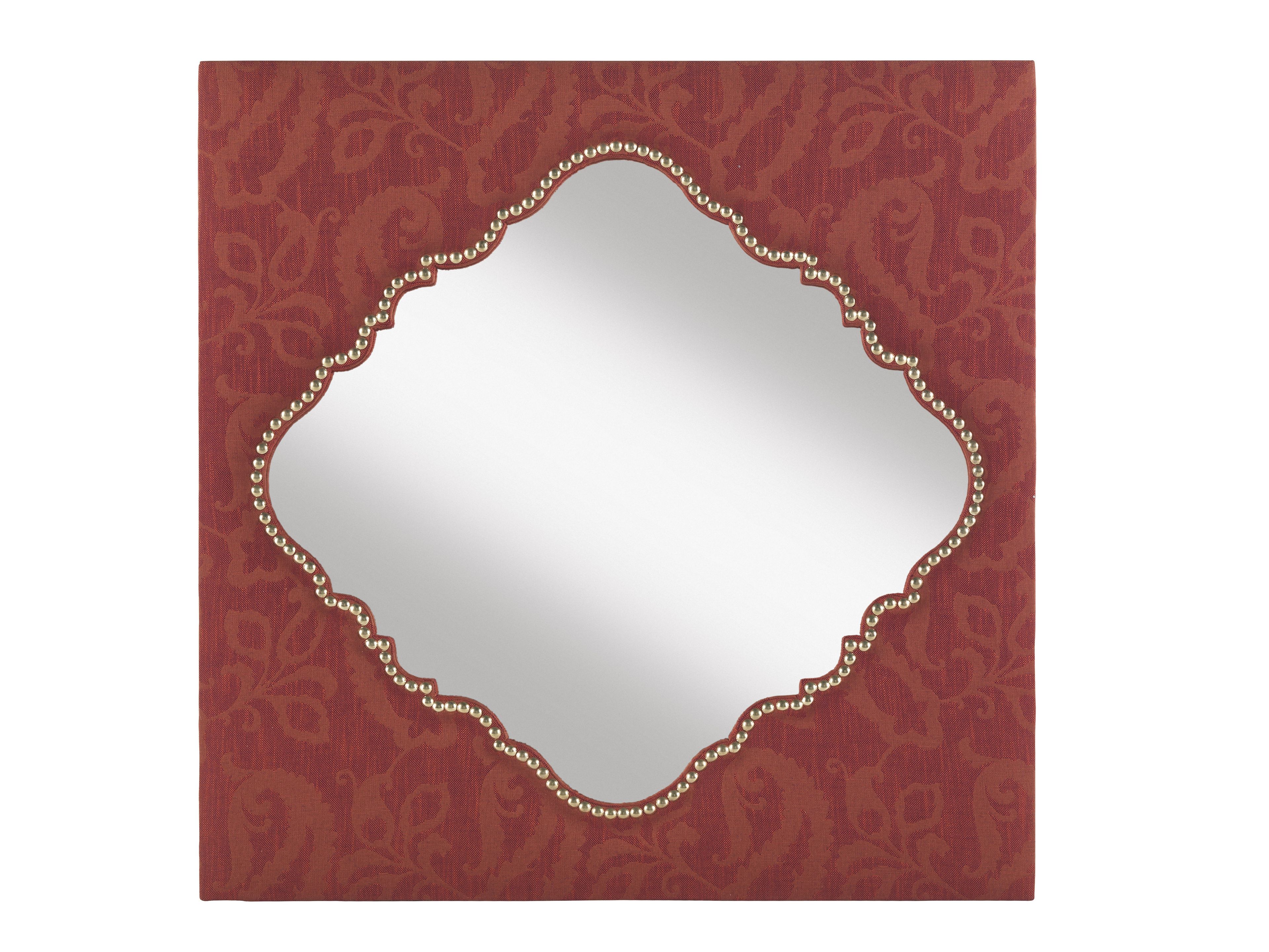 Квадратное зеркало ткани с рамкой стены ETRO Home Interiors SHANTI ARCH-00059355 - Вид №1