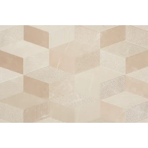 82864320 Декор настенный Шахтинская Плитка Дора 20x30 см глянцевый цвет бежевый геометрия STLM-0945800