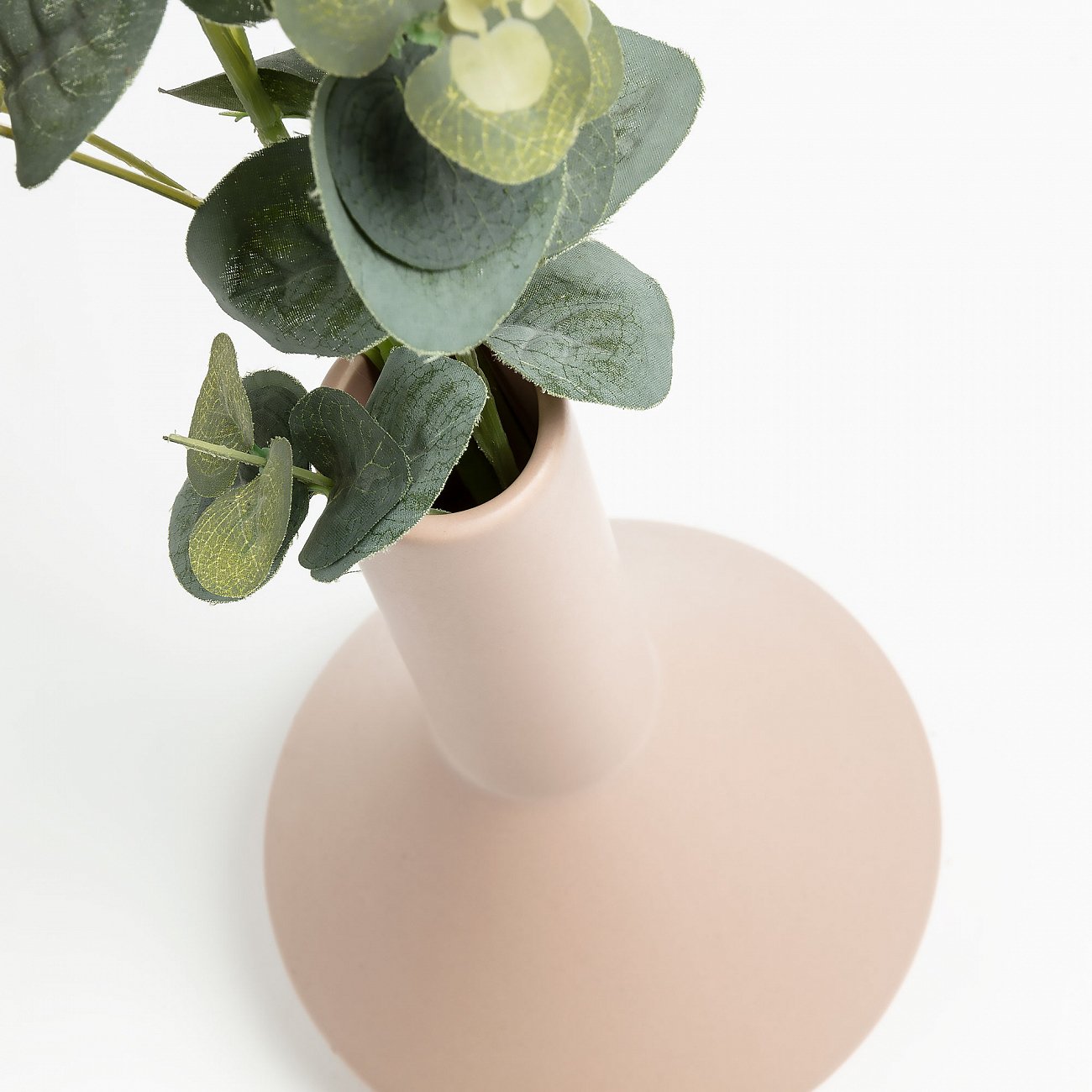 Ваза керамическая с узким горлом розовая 25 см Loretta от La Forma LA FORMA LORETTA 343220 Розовый  - Вид №1