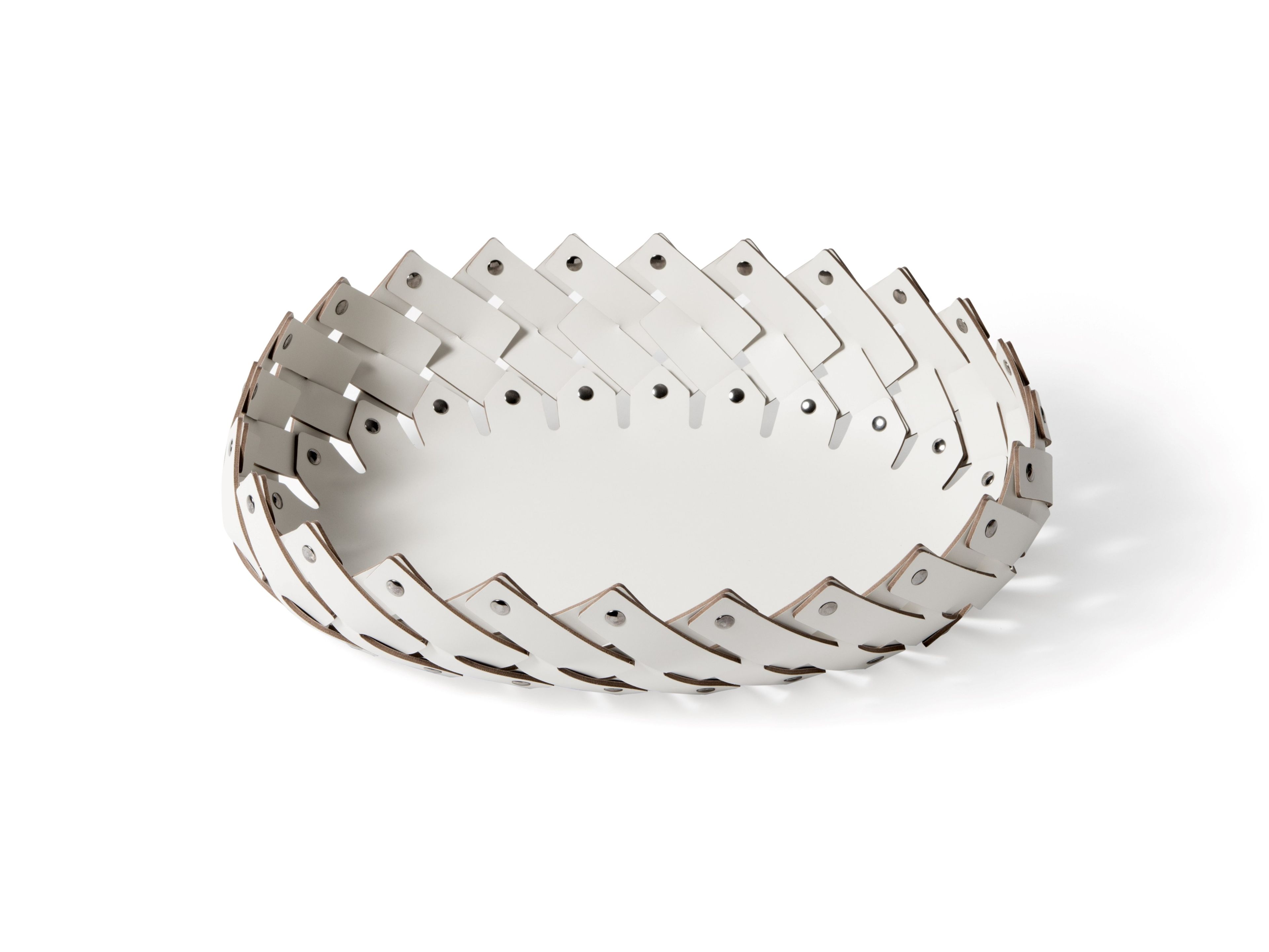 Овальный центральный элемент из регенерированной кожи Pinetti ALMERIA ARCH-00081856