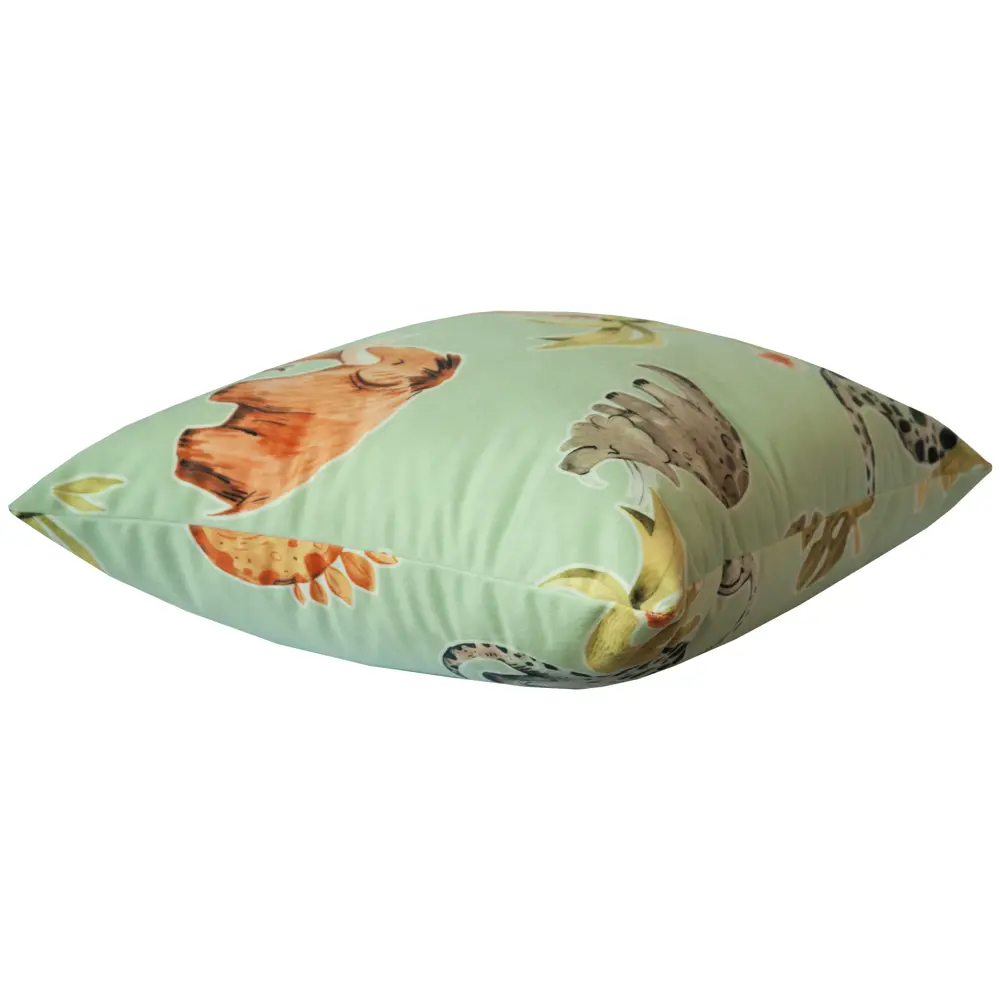 Декоративная подушка Seasons Динозавры 40x40 см цвет зеленый 87965022 STLM-2018504  - Вид №1