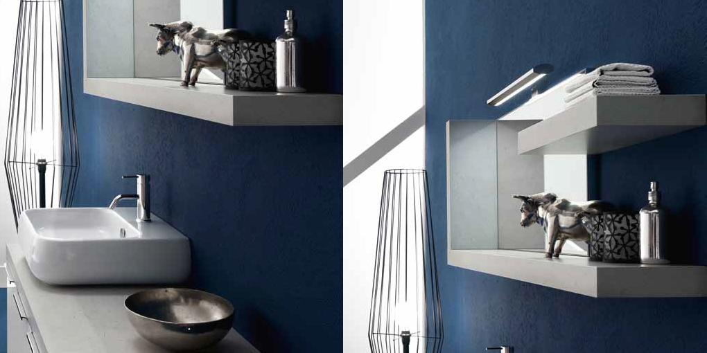 Комплект мебели для ванной Re05 Arbi Reflex Collection - Вид №1