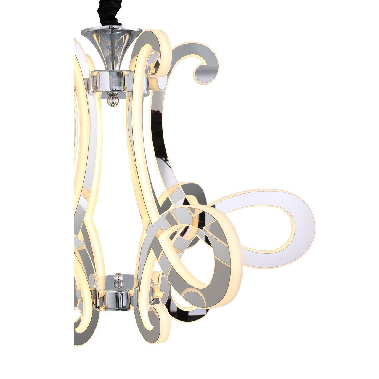 Подвесная светодиодная люстра ST Luce Aricia SL835.103.06 ST LUCE ДИЗАЙНЕРСКИЕ, ARICIA 187751 Хром  - Вид №1