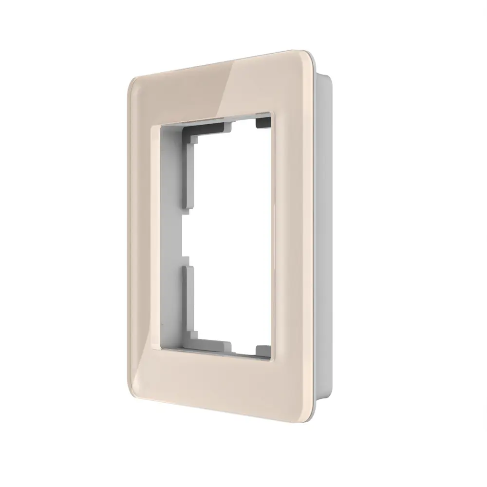 Рамка для розеток WERKEL Acrylic Ivory — парящий акрил в интерьере 86884244 STLM-0072324 - Вид №1