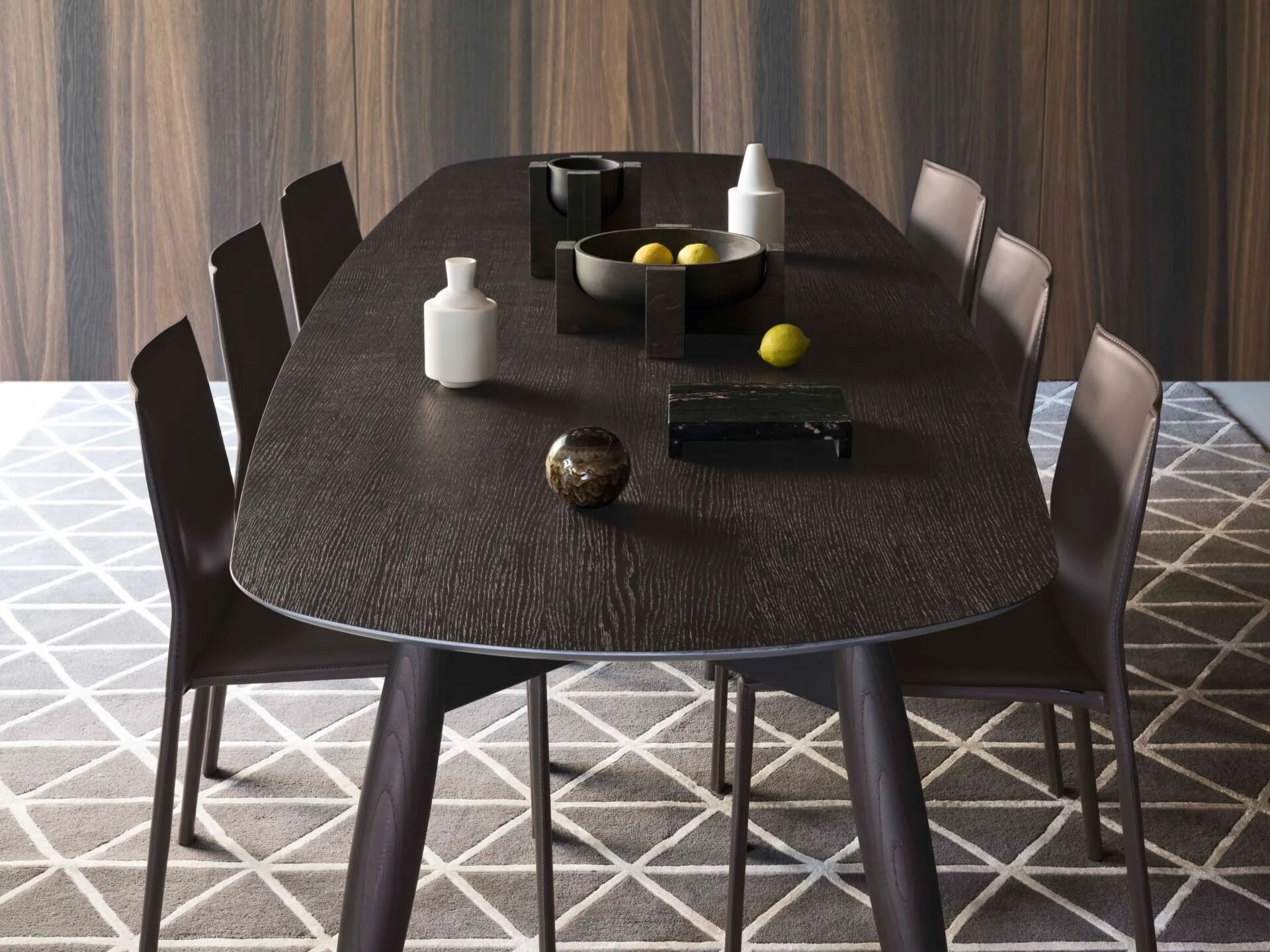 Деревянный прямоугольный стол Alf DaFrè FUSELLO ARCH-00150320 - Вид №1