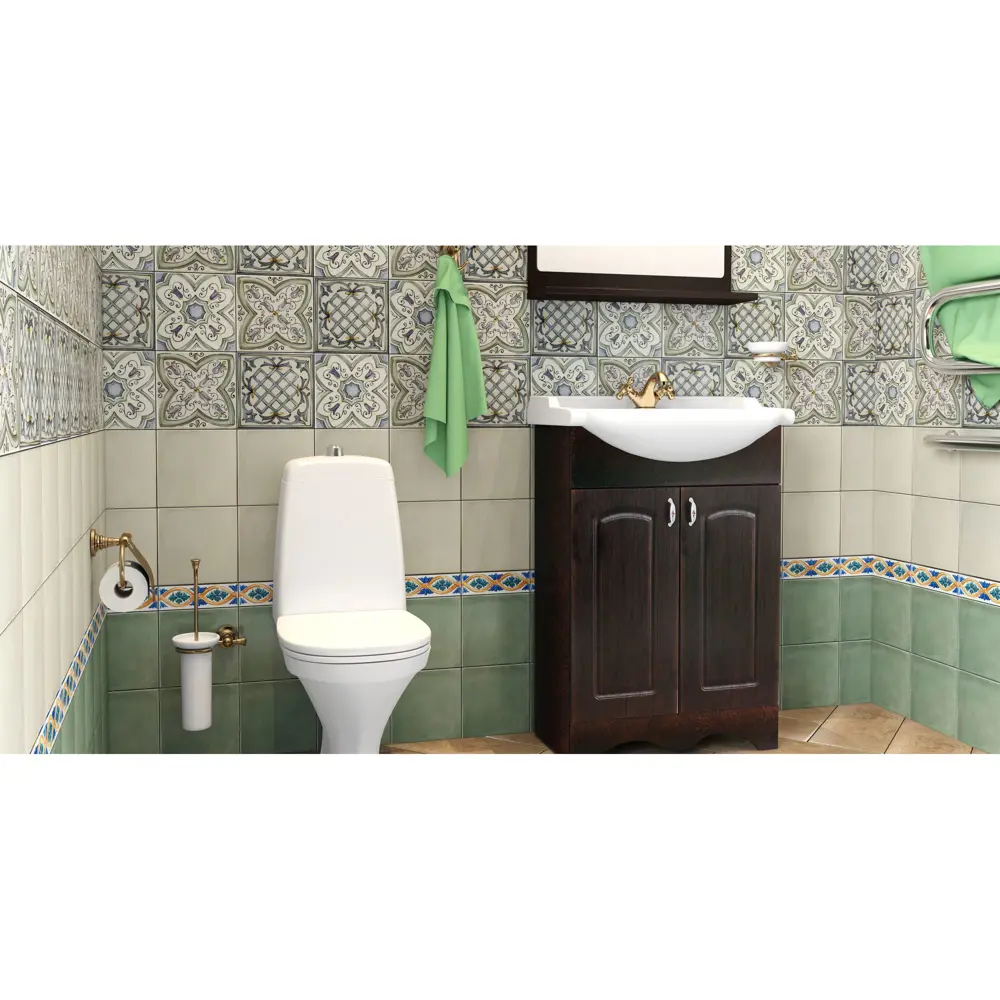 Декор Kerama Marazzi «Капри Майолика» 20х20 см цвет синий 18529981 STLM-2127956  - Вид №1