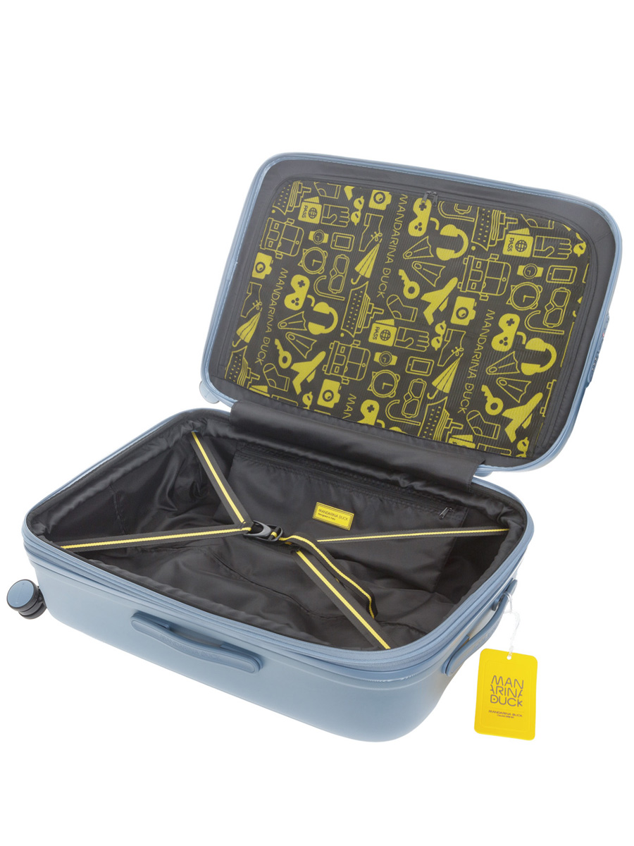 SZV33-25B Чемодан SZV33 Expandable Large Trolley Mandarina Duck Logoduck+  - Вид №3