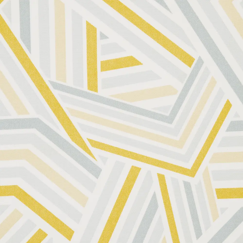 Штора на ленте Авангард 160x280 см цвет жёлтый GARDEN STLM-2018072 - Вид №1