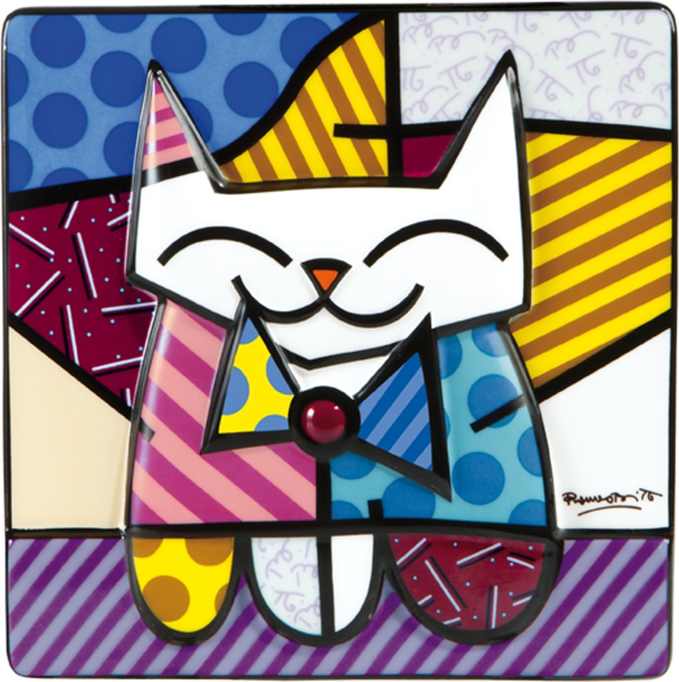 10574691 Goebel Картина 15х15см "Сэмми" "Бритто" Фарфор 