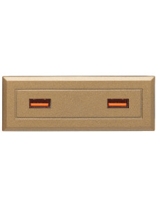 Блок электрических розеток Stripe 12023 Gold NAVAKO