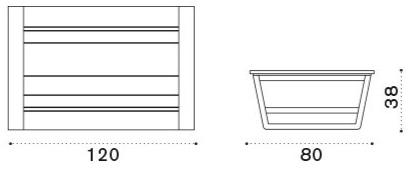 Ethimo Прямоугольный столик для сада из тика Costes Cotr0100 - Вид №12