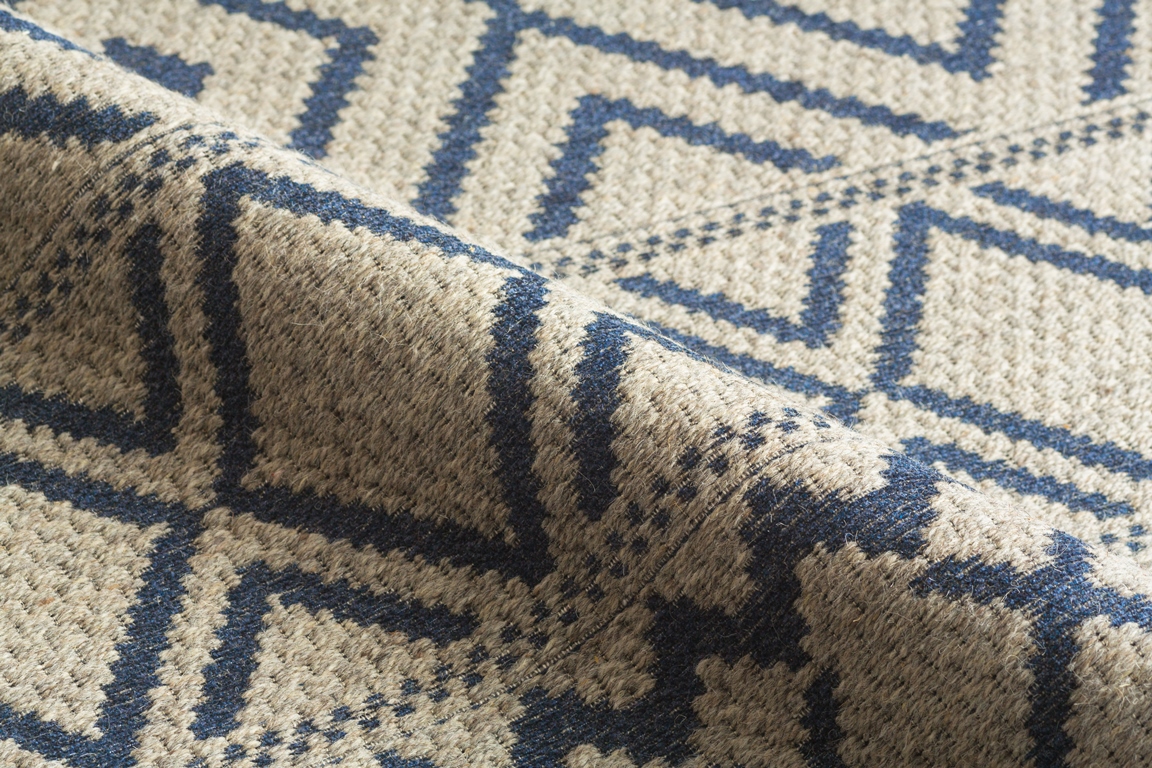 COLORISTICA FESTIVAL Col.174411 160x230 Бельгийский ковер Синий  - Вид №4