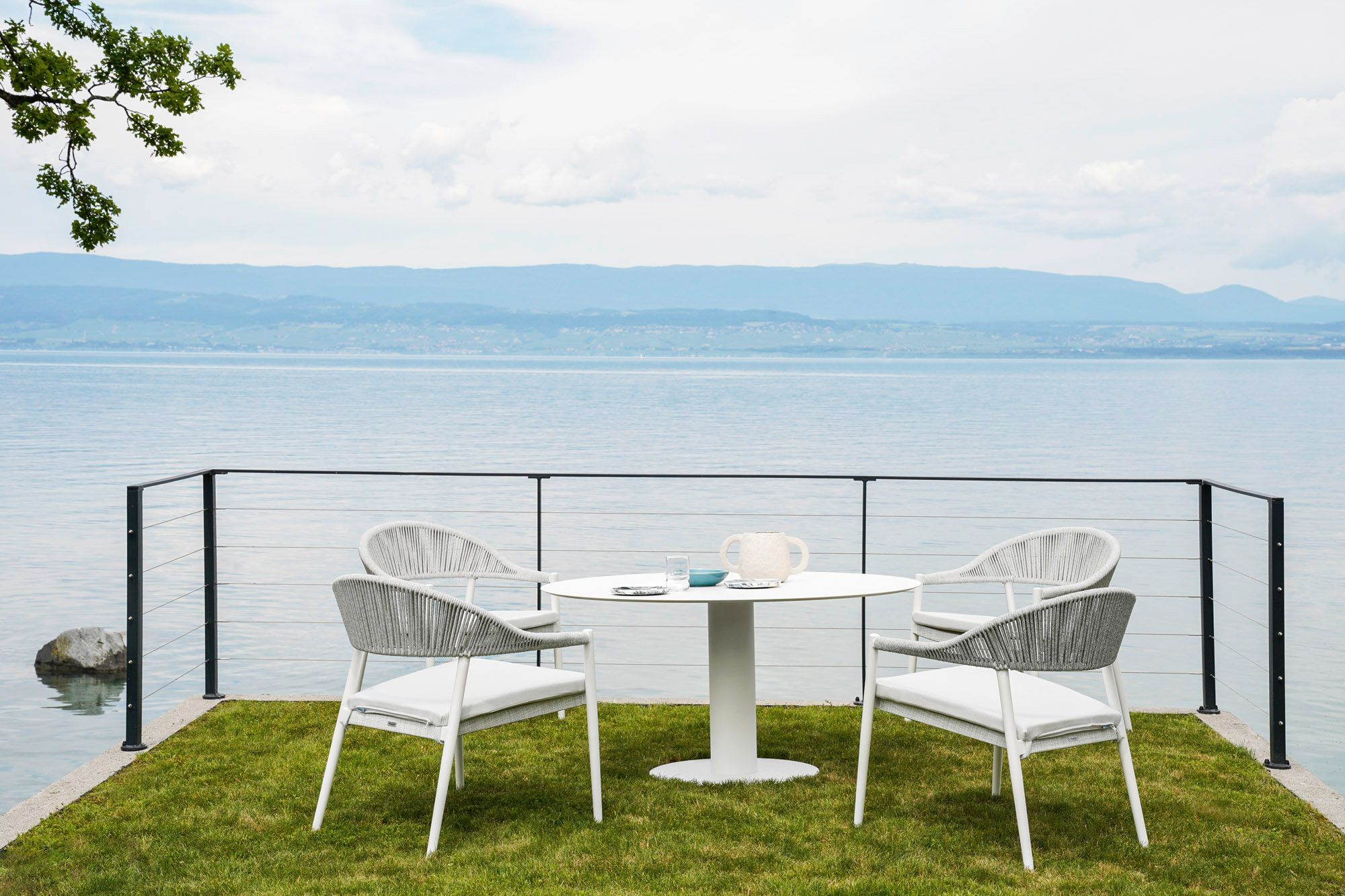 Алюминиевый стул с порошковым покрытием с подлокотниками Varaschin ARCH-00103064 - Вид №1