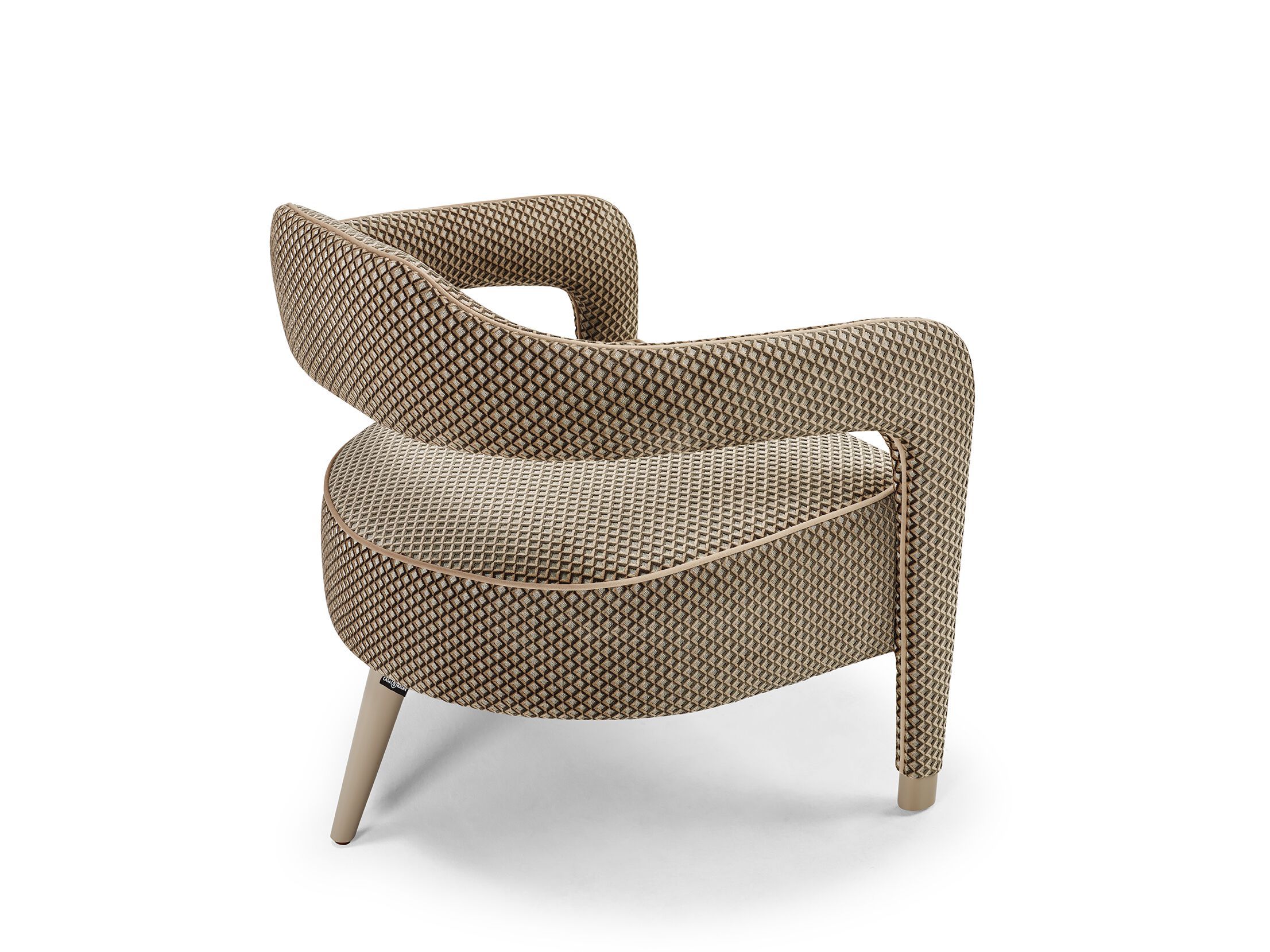 Тканевое кресло с подлокотниками Casa Magna INVICTA I ARCH-00054067 - Вид №5