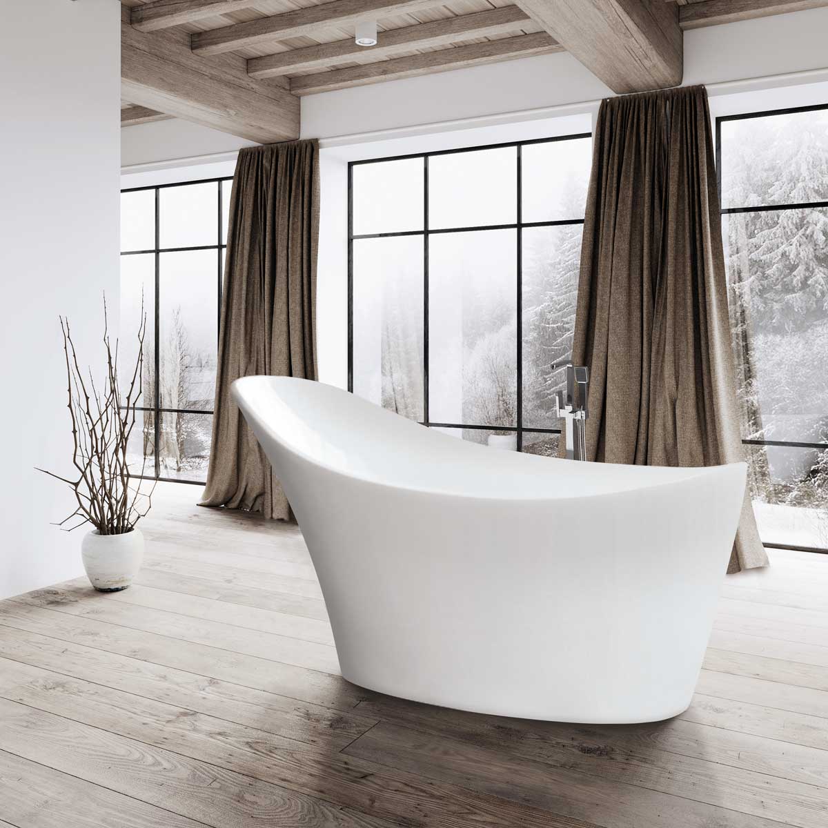 VBT-220S Ванна из камня Vincea Santreyd 