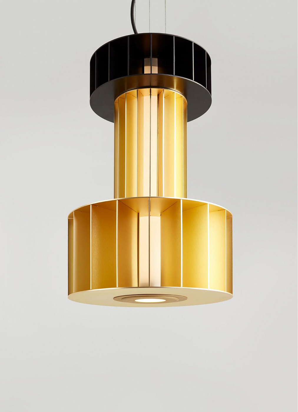 089718 Подвесной светильник T ME золотой Parachilna Babel Santreyd - Вид №1