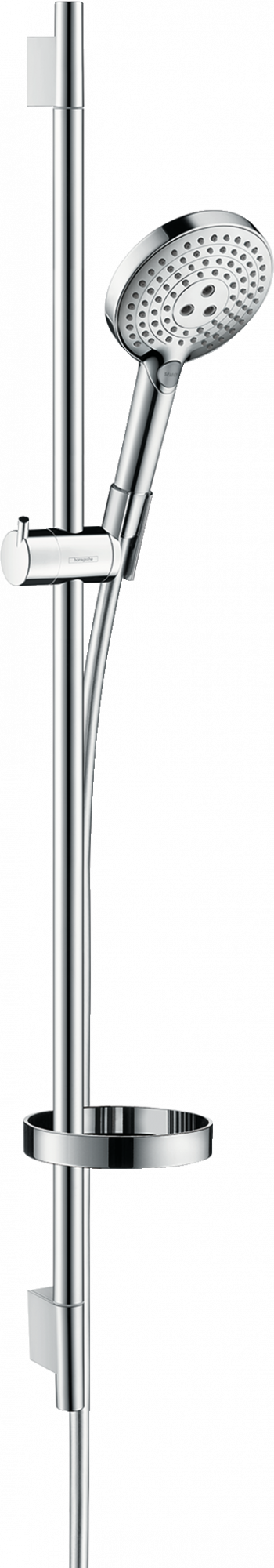 26633000 Raindance Select S Душевой набор 120 3jet EcoSmart 9 л / мин со штангой 90 см и мыльницей Hansgrohe 