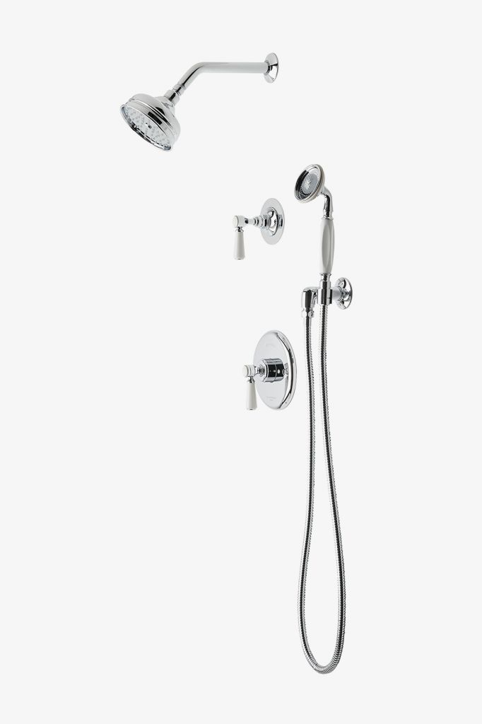 HGSP11 Душевая кабина Highgate с балансировкой давления, 5-дюймовая душевая лейка, ручной душ и переключающая ручка Waterworks 