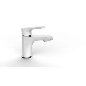 WW MX Арт. BONN 301 WT Хром-белый. Смеситель для умывальника однорычажный.