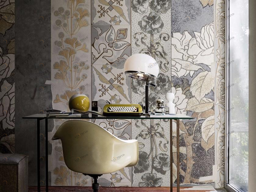 Wall&decò Обои с цветочными мотивами Contemporary wallpaper 2016 sun-id-1347727