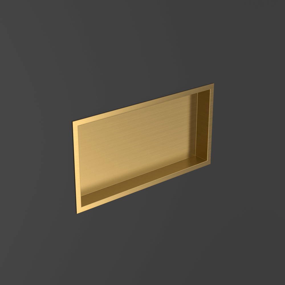 T542-L Полка для хранения в нише из нержавеющей стали 60x30 см Duten  - Вид №1