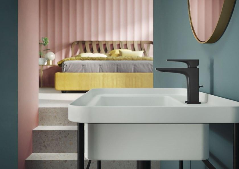 Nobili Rubinetterie Смеситель для раковины, устанавливаемый на столешницу, с ограничителем потока Seven sun-id-1469388 - Вид №2