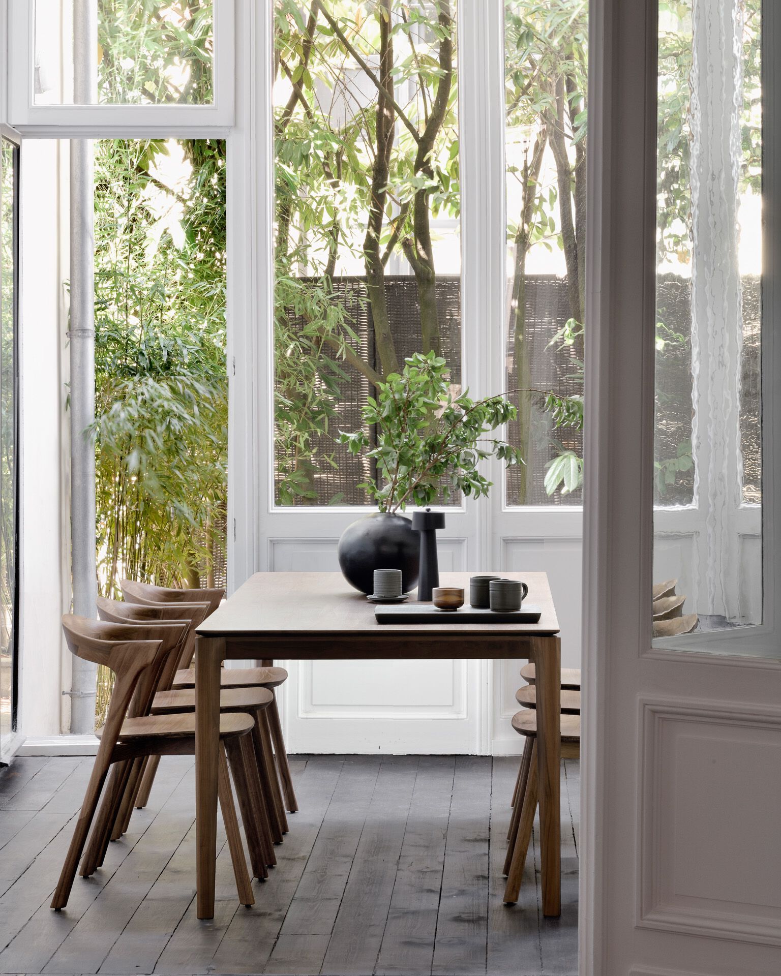 Стул из тикового дерева с открытой спинкой Ethnicraft Bok ARCH-00033450 - Вид №6