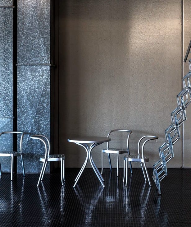 Штабелируемый стул из алюминия и дерева MOROSO St. Mark ARCH-00148987 - Вид №13