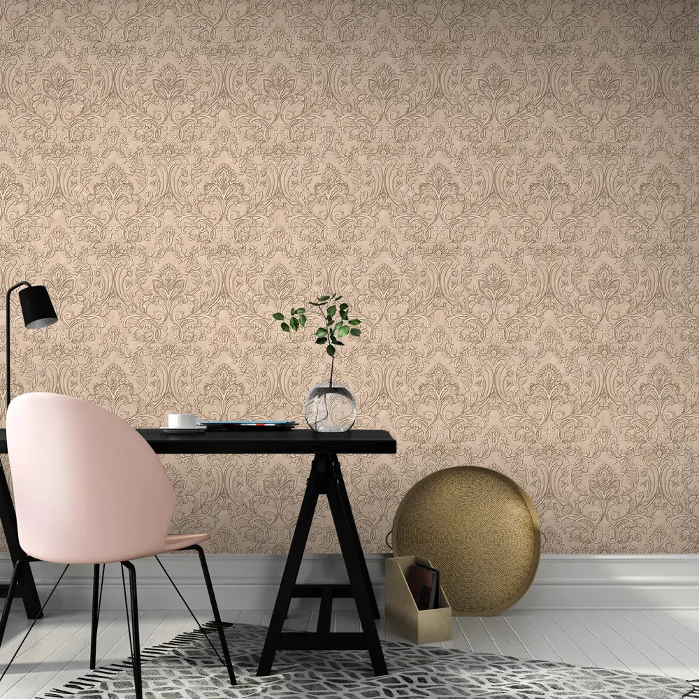 Обои флизелиновые «Дамаск» 1.06х10 м ED1117-02 81968637 STLM-2180399 EURO DECOR Жозефина - Вид №4