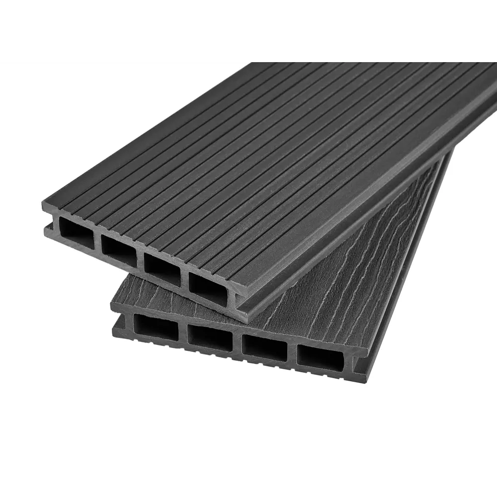 Террасная доска ДПК Groentec цвет Серый 145x25x3000 мм 0.435 м² STLM-2147076 - Вид №3