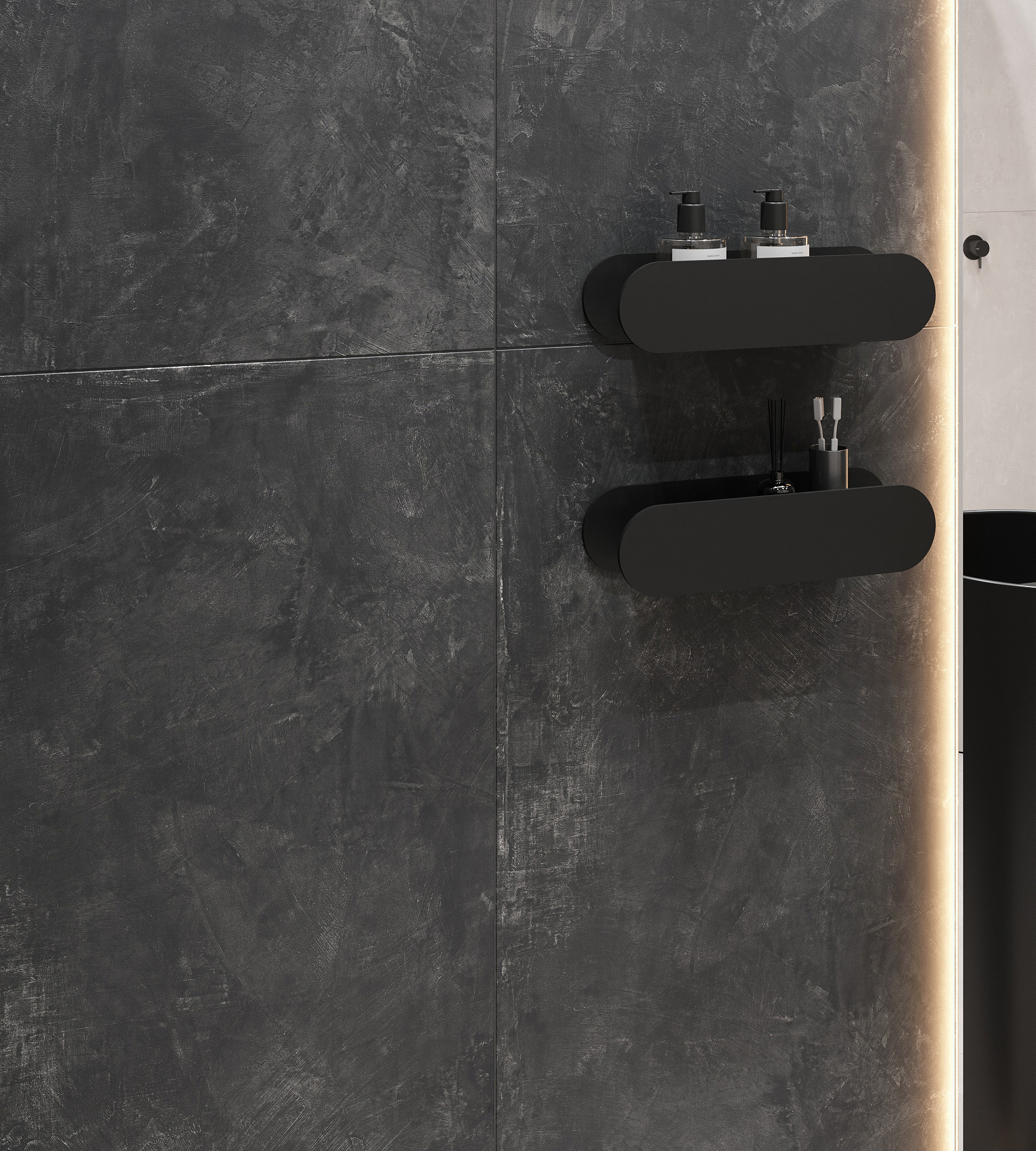SYMPHONY NERO ARCADIA CERAMICA RT7008-A - Вид №2