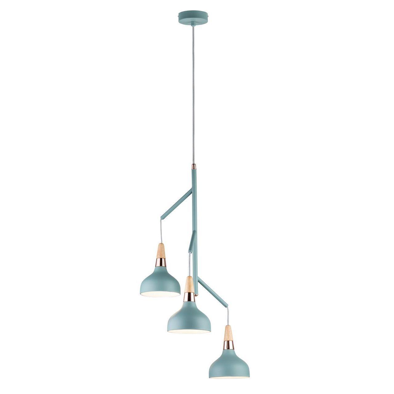 Подвесная люстра Paulmann Juna 79653 PAULMANN ДИЗАЙНЕРСКИЕ, JUNA 186442 Зеленый  - Вид №2