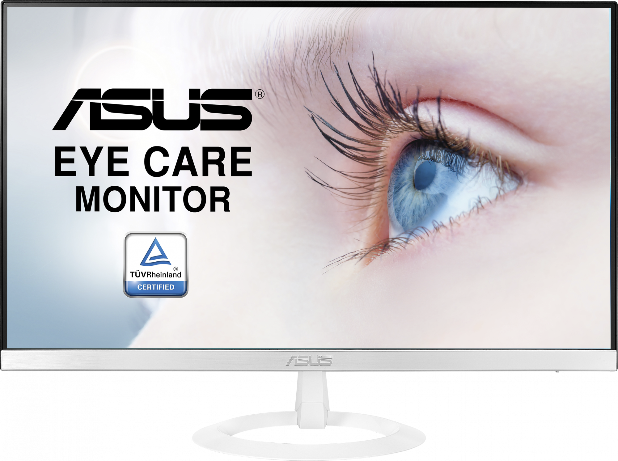 90LM02XD-B01470 vz279he-w 27" wide led ips monitor, 16:9, full hd 1920 x 1080, 5ms(gtg), 250 cd/m2 , 80 m:1, 178°(h), 178°(v), d-sub, hdmix2, frameless ultra-slim design, eye care, white ASUS Santreyd 