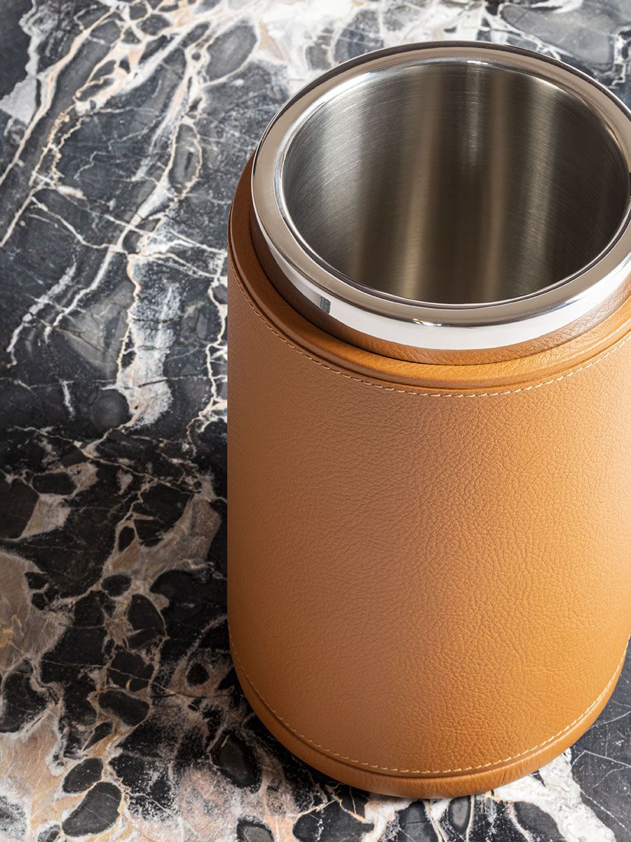 Кожаный термальный держатель для бутылок Poltrona Frau TABLEWARE ARCH-00053681 - Вид №3