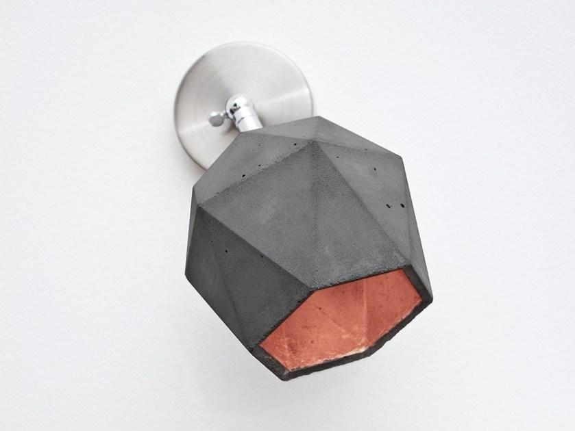 GANTlights Настенный светильник из бетона T sun-id-1483398 - Вид №3