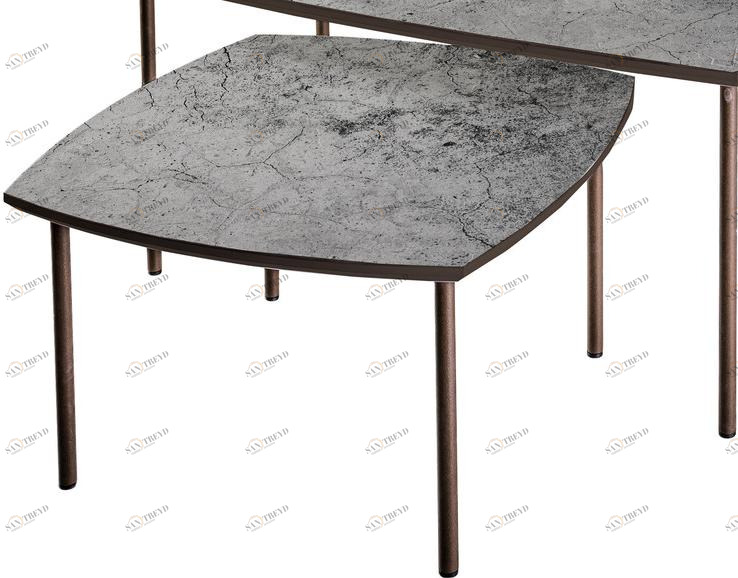 MOMENTI Низкий квадратный журнальный столик из мдф Crazy home furniture sun-id-1477056