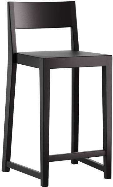 horgenglarus Высокий табурет из массива дерева со спинкой Miro sun-id-1463246 - Вид №1