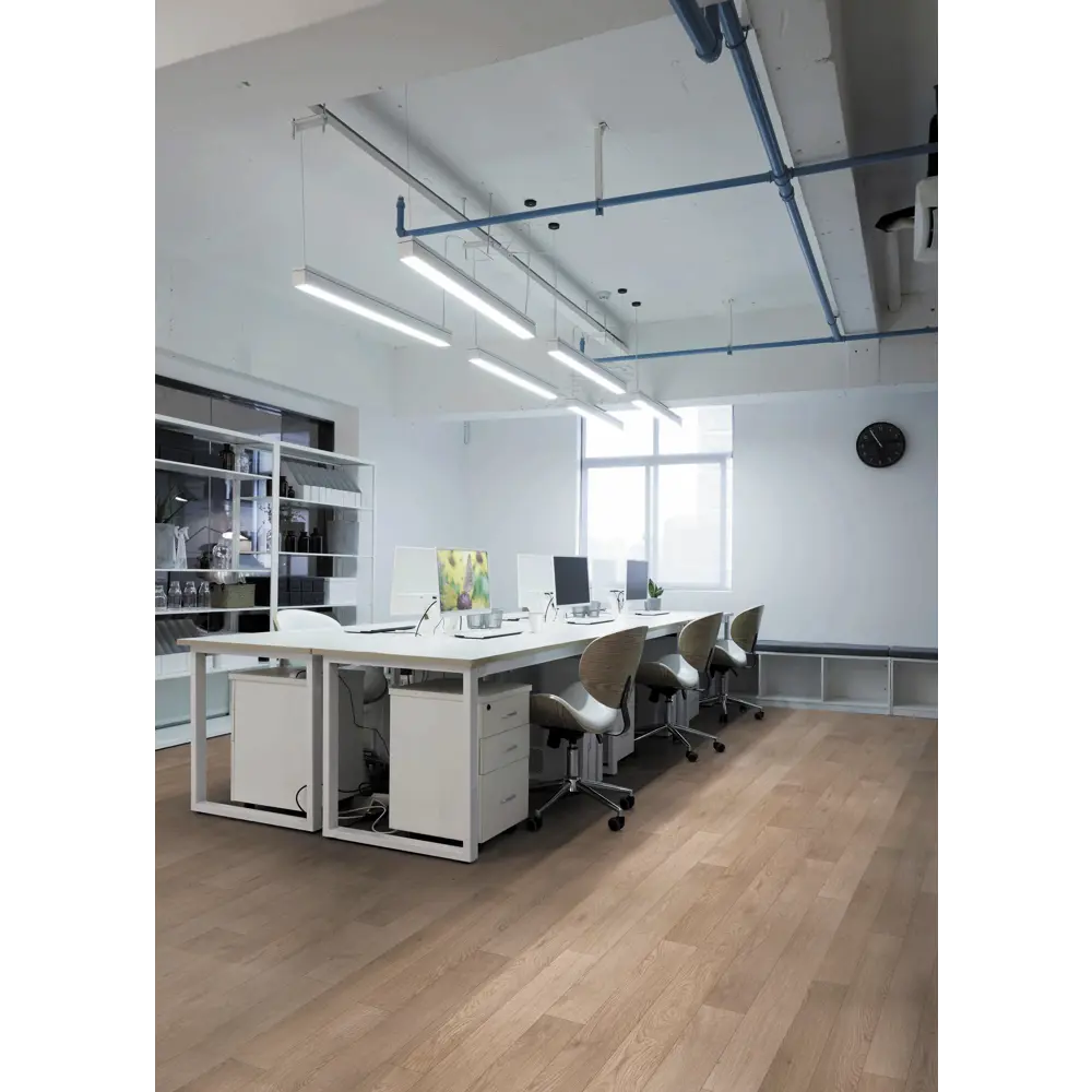 Santreyd Линолеум «Стронг Плюс» Дуб Ванильный для интенсивных нагрузок 14303310 STLM-1402163 - Вид №5