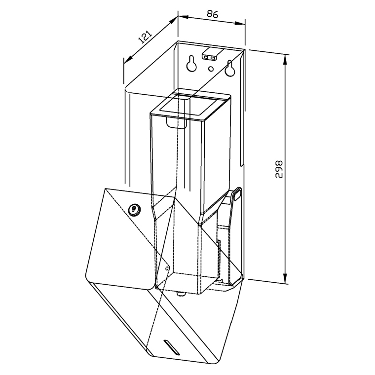 728820 Сенсорный дозатор дезинфицирующего средства ПП102э-7 WAGNER_EWAR Wagner Ewar  - Вид №1